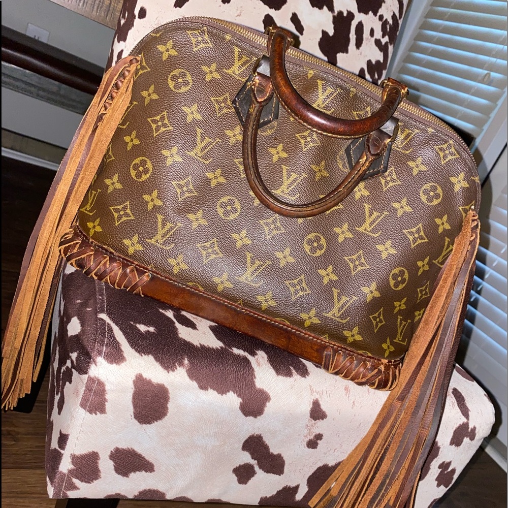 Vintage Alma Louis Vuitton Bag Custom Made